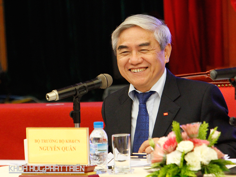 Bộ trưởng Bộ Khoa học và Công nghệ Nguyễn Quân