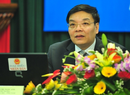 Ông Chu Ngọc Anh vừa được bổ nhiệm giữ chức Thứ trưởng Bộ Khoa học và Công nghệ. Ảnh: Baotainguyenmoitruong
