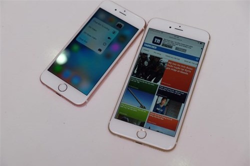 Cận cảnh iPhone 6S màu hồng đầu tiên tại TP.HCM - ảnh 8