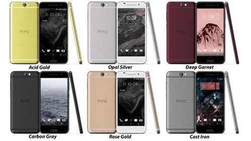 HTC Aero sẽ xuất hiện với 6 kiểu màu sắc khác nhau - Ảnh chụp màn hình