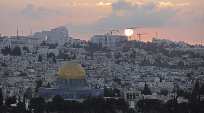 Jerusalem, nơi mà cậu bé 10 tuổi phát hiện ra những hiện vật quý. (Nguồn: RT.com)