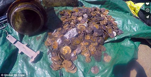 Tổng giá trị của số vàng này hiện vẫn chưa được xác định. Tuy nhiên, nhiều đồng tiền vàng trong số đó đã được đánh giá là thực sự có giá trị.