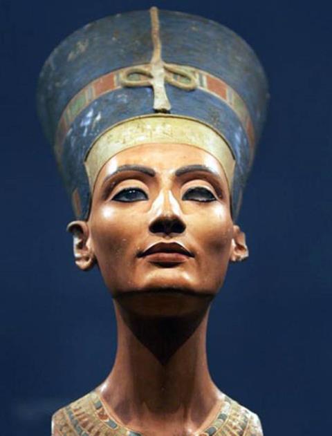 Nữ hoàng Ai Cập Nefertiti. Ảnh: Twiddling