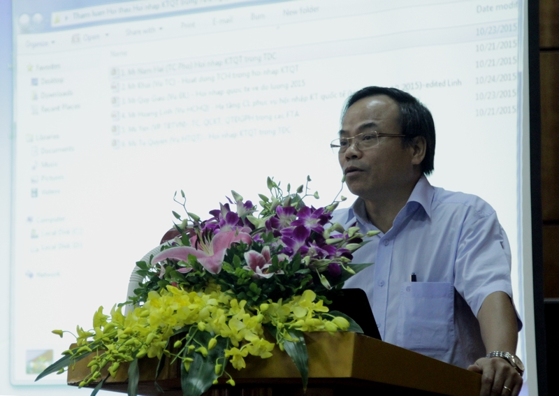 Ông Trần Văn Vinh – Tổng cục trưởng cục TCĐLCL phát biểu khai mạc hội thảo.