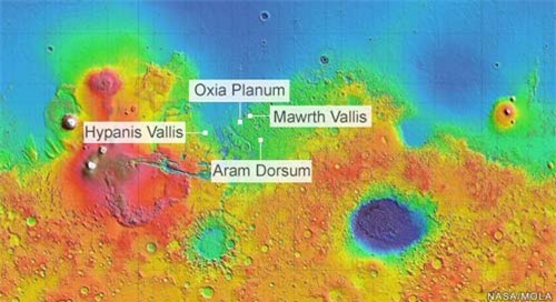 Oxia: Vùng đất được chinh phục đầu tiên trên sao Hỏa - 2