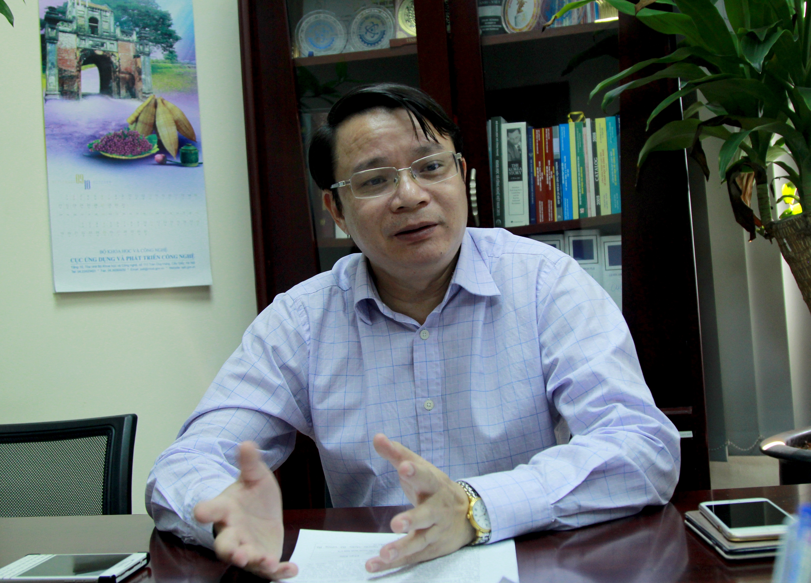 TS Tạ Việt Dũng - Cục trưởng Cục Ứng dụng và Phát triển Công nghệ