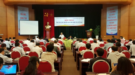 Hội thảo thực thi Luật chuyển giao công nghệ ở Việt Nam vừa được tổ chức tại Hà Nội.