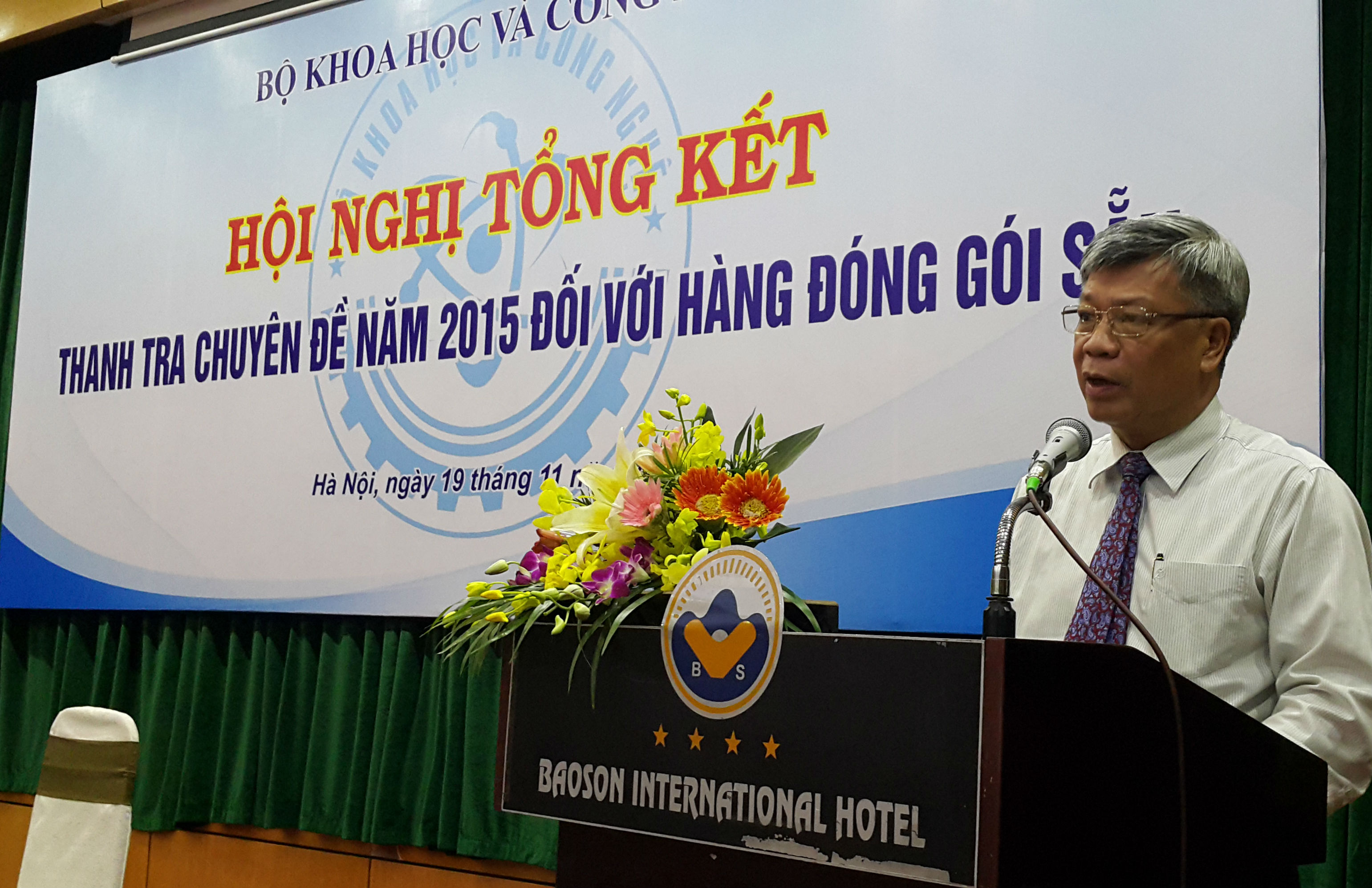 Thứ trưởng Trần Việt Thanh phát biểu khai mạc Hội nghị