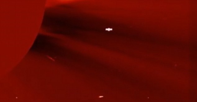 Bức ảnh được cắt từ video của NASA. 