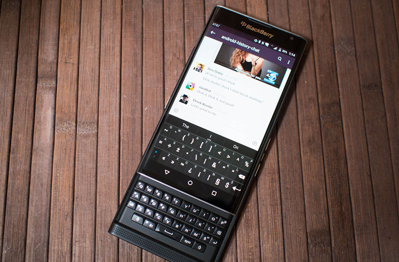 Priv được trên mình nhiều kỳ vọng cho dòng sản phẩm sử dụng Androd của Blackberry.
