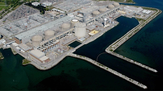 Một nhà máy điện hạt nhân ở Ontario, Canada.