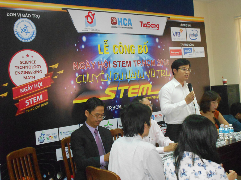 Công bố Ngày hội STEM Tp.HCM 2016
