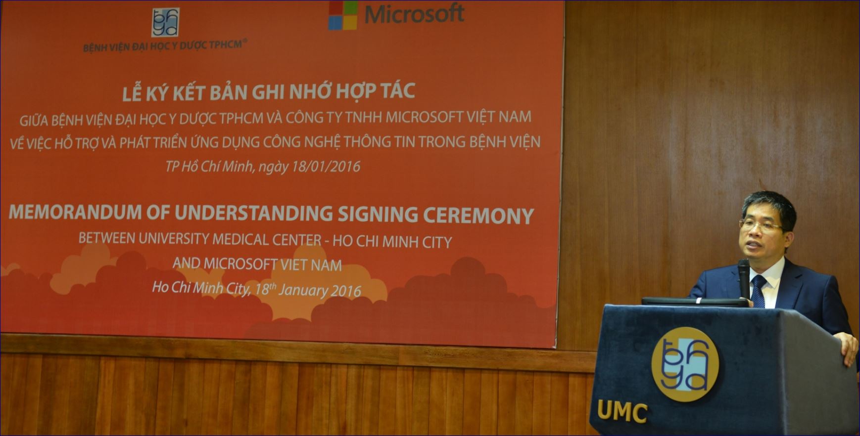 Ông Nguyễn Hoàng Bắc, Giám đốc Bệnh viện Đại học Y Dược Tp. Hồ Chí Minh.