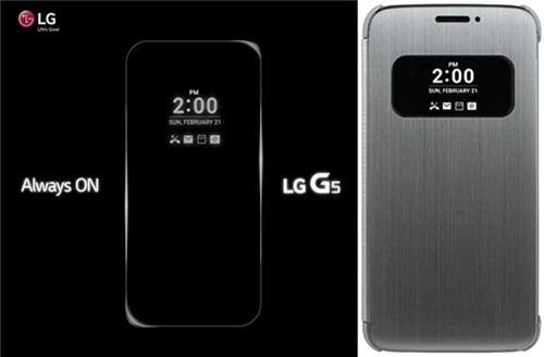 Tính năng màn hình phụ luôn hiển thị và phụ kiện đi kèm với mẫu G5 mới của LG.