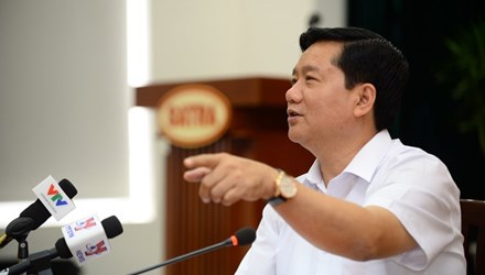 Bí thư Thành ủy TPHCM Đinh La Thăng. Ảnh: Zing