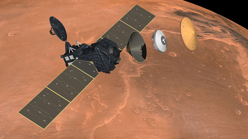 Đội tiền trạm khám phá sao Hỏa của dự án ExoMars. Ảnh: Deviantart