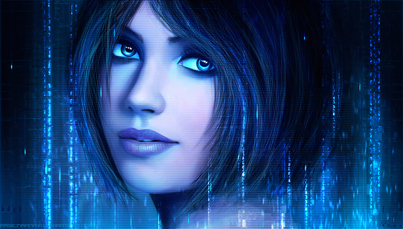  “Cô” trợ lý ảo Cortana của Microsoft. Ảnh: Technobuffalo