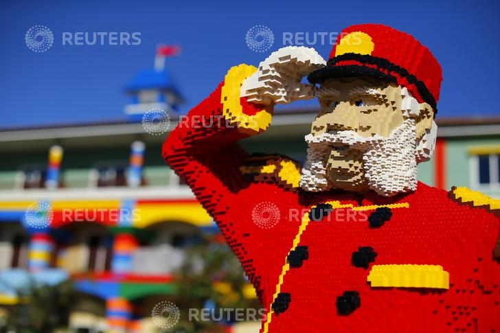 Khách sạn Legoland, Florida, Mỹ là điểm đến mơ ước của trẻ em và những người đam mê trò chơi xếp hình khắp thế giới. Ảnh: Reuters.