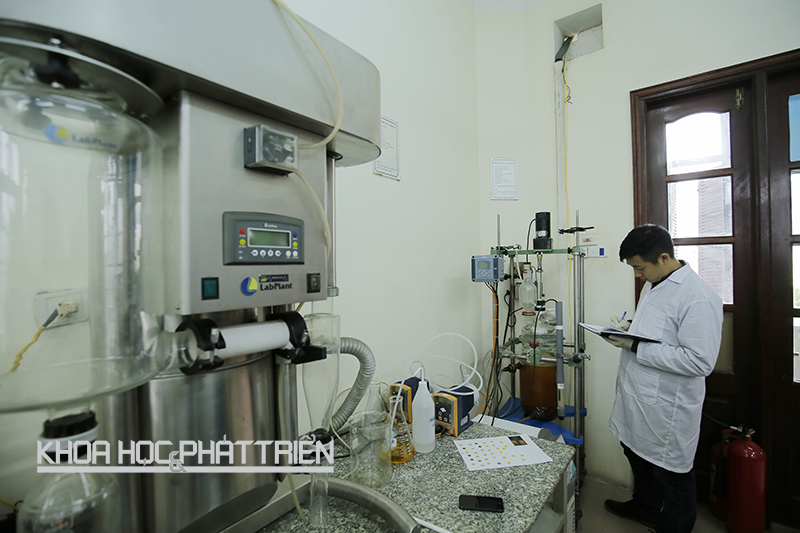 Phòng thí nghiệm trọng điểm công nghệ lọc - hóa dầu Hà Nội. (Ảnh chụp tháng 3/2016) Ảnh: Loan Lê