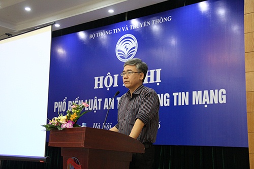 Ông Nguyễn Thanh Hải nhấn mạnh việc người dân nên có ý thức hơn trong vấn đề bảo đảm thông tin cá nhân