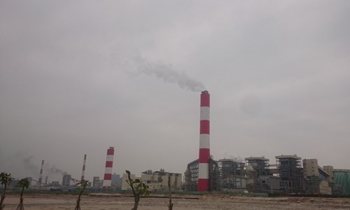 Một phần nhà máy sản xuất thép của Formosa