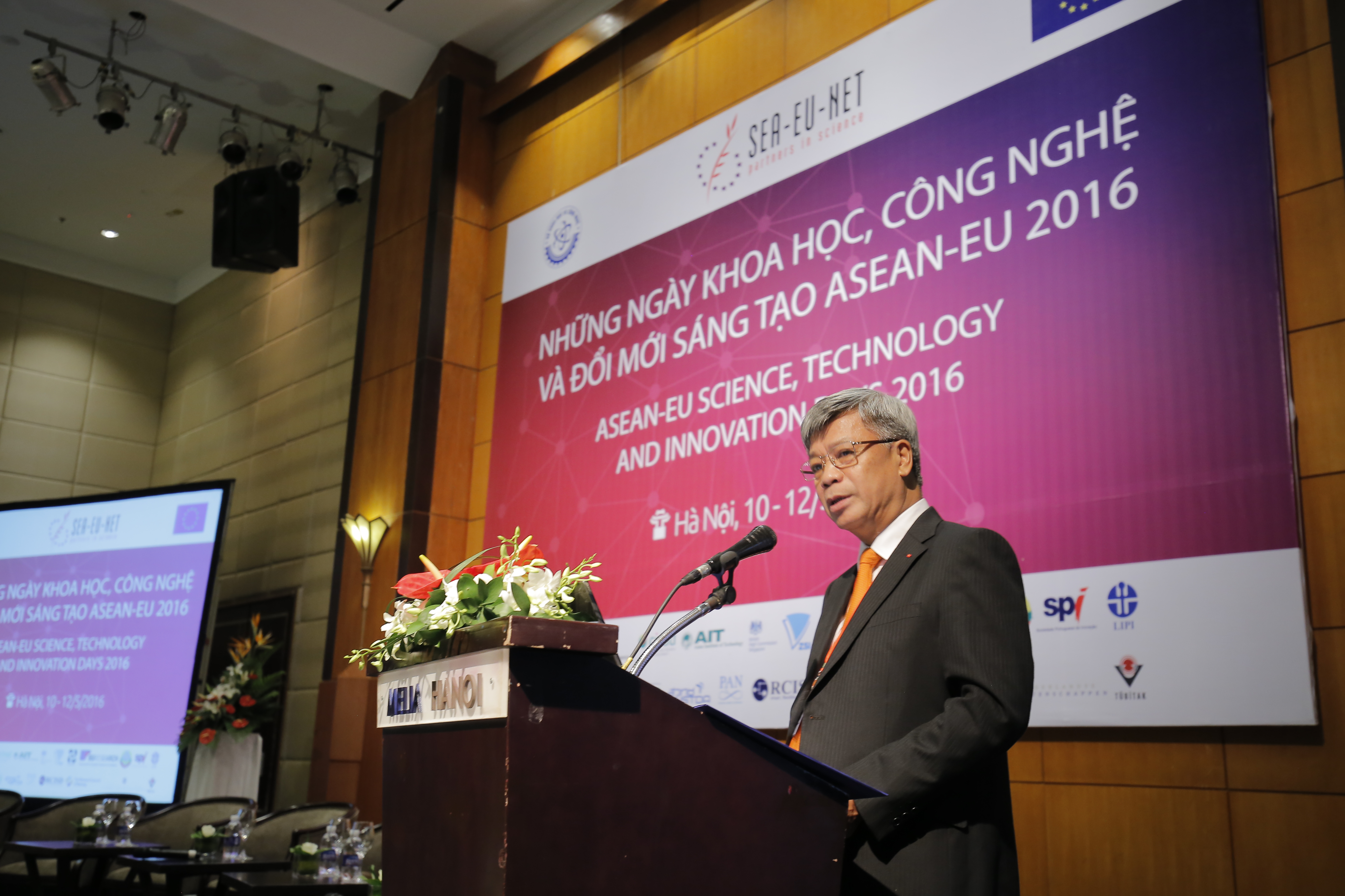 Thứ trưởng Bộ Khoa học và Công nghệ Trần Việt Thanh phát biểu tại sự kiện.