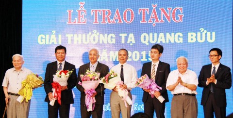 Giải thưởng Tạ Quang Bửu được Bộ KH&CN tổ chức hàng năm