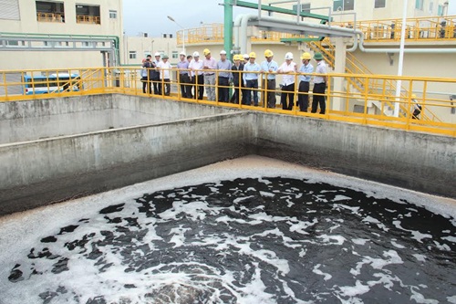Nước thải của nhà máy Formosa sẽ được Trung tâm quan trắc tự động giám sát việc xả thải 24/24h.