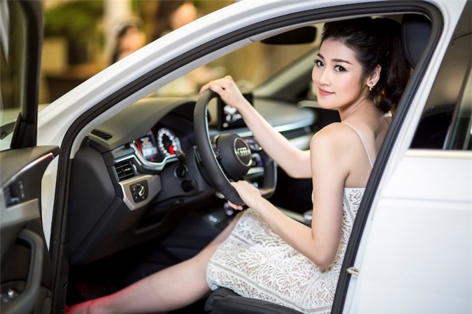 A hau Duong Tu Anh “sang chanh” ben Audi A4 moi-Hinh-3