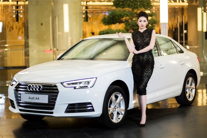 A hau Duong Tu Anh “sang chanh” ben Audi A4 moi-Hinh-8