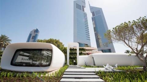 Cuối tháng 5 này tòa nhà văn phòng được "xây dựng" bằng công nghệ 3D chính thức khai trương tại Dubai.