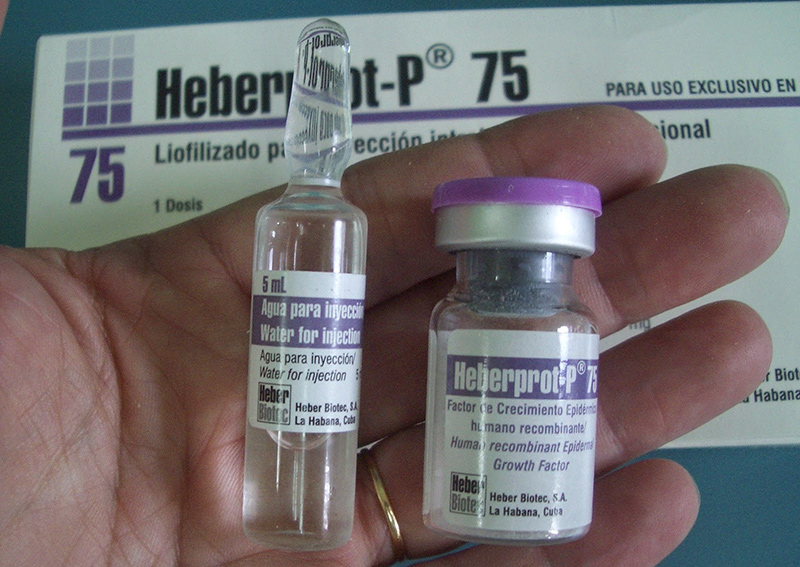 Thuốc Heberprot-P cứu nhiều bệnh nhân tiểu đường khỏi thảm họa cắt chân. Ảnh: Podobasas.Blogspot.com
