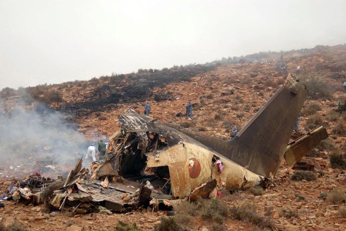 C-300 của Morocco rơi ở Sahara