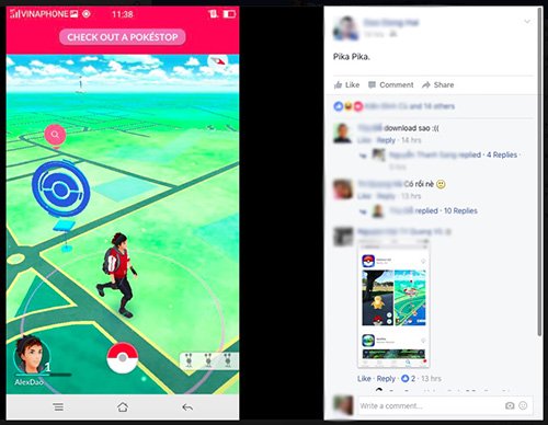  Trò Pokémon GO! đang tạo một cơn sốt tại Việt Nam.