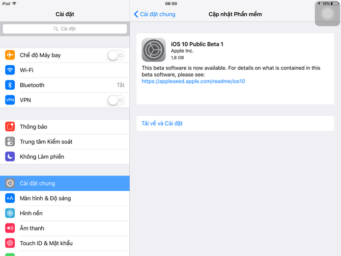 Người dùng thông thường có thể cập nhật IOS 10 beta ngay trong đêm qua