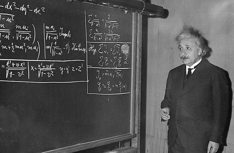 Einstein đã mắc sai lầm khi gạch bỏ nhận định thiên tài của mình về hằng số vũ trụ. Ảnh: Coraifeartaigh