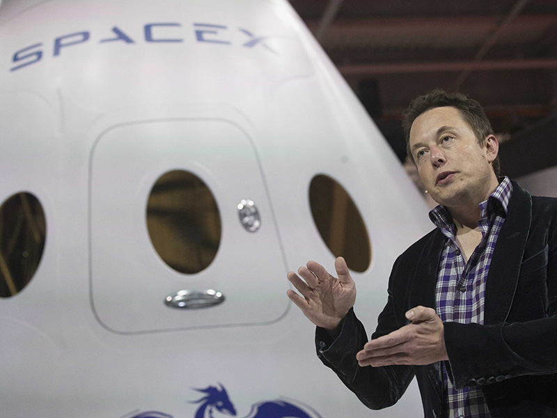 Tỷ phú Elon Musk - ông chủ tham vọng của SpaceX. Ảnh: Businessinsider