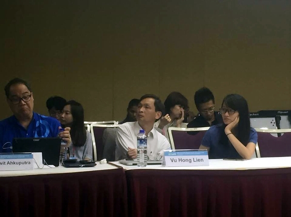Ông Vũ Hoàng Liên – Chủ tịch Hiệp hội Internet Việt  Nam tham gia hội thảo quốc tế 2016 APrIGF Taipei.