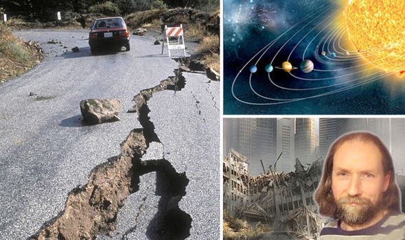 Nhà khoa học người Hà Lan đã cảnh báo về một đợt động đất liên hoàn diễn ra từ ngày 20/8 đến 4/9. Ảnh: Express