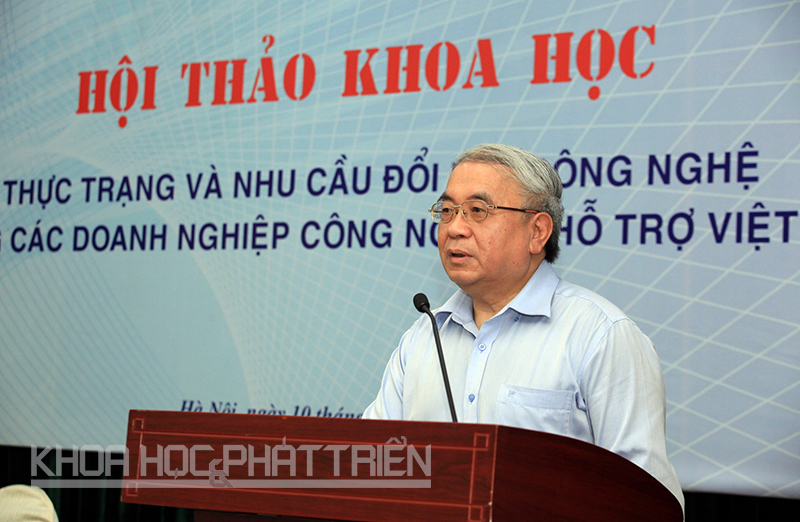 Ông Hoàng Văn Phong phát biểu tại hội thảo