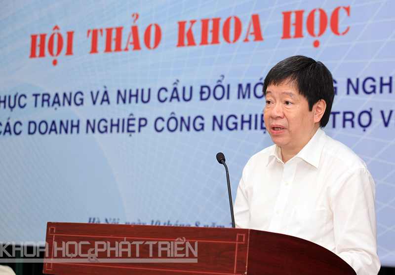 Thứ trưởng Trần Quốc Khánh phát biểu tại hội thảo