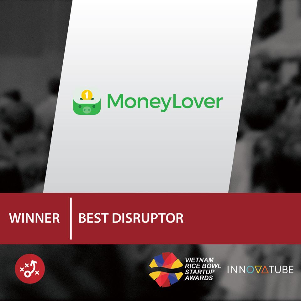 Money Lover đạt giải Hạng mục Startup đột phá của năm 