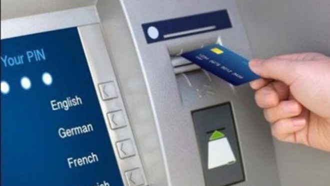 Một máy ATM bị trộm rút tiền ở Nhật Bản.