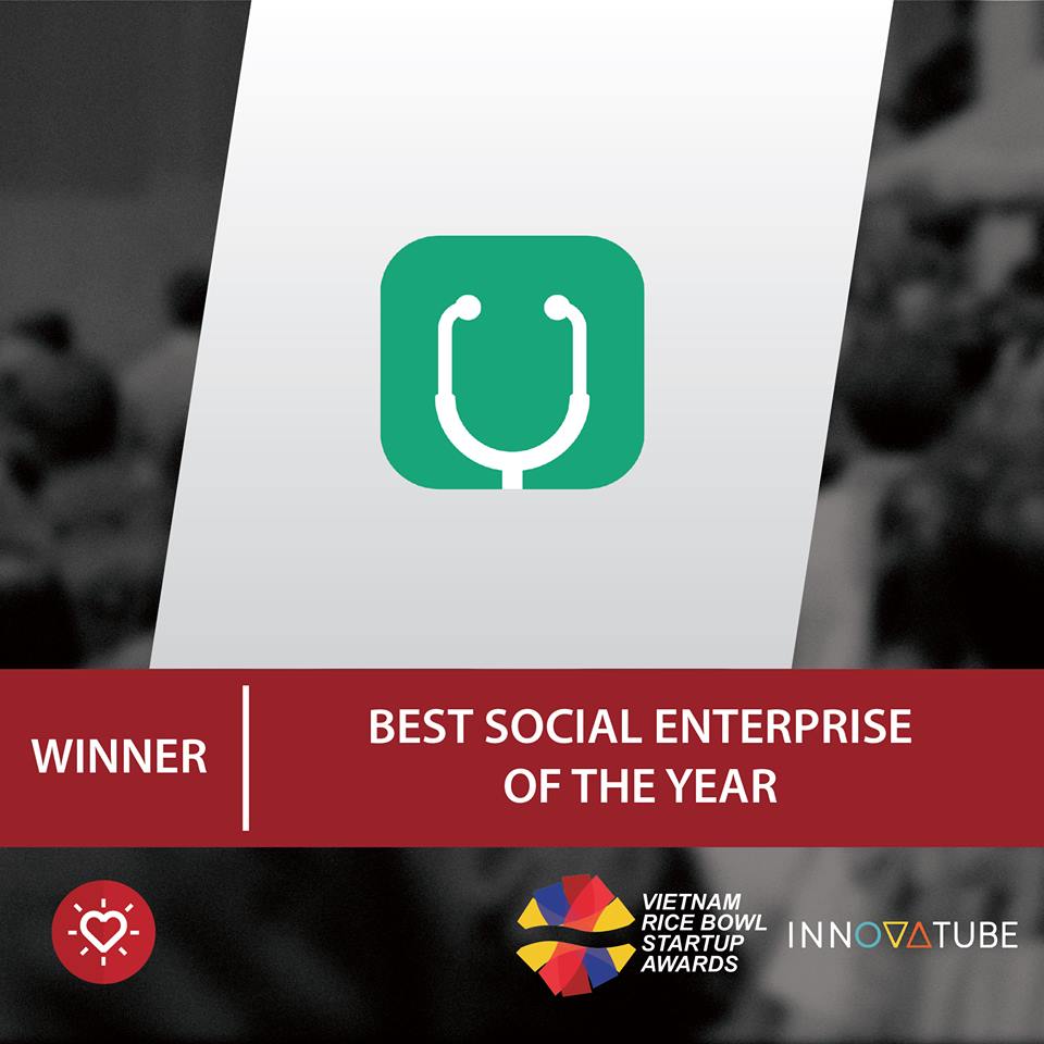 Udoctor đạt giải Hạng mục doanh nghiệp xã hội của năm 