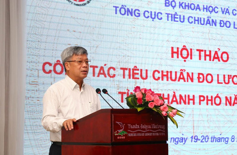 Thứ trưởng Trần Việt Thanh phát biểu tại hội nghị.