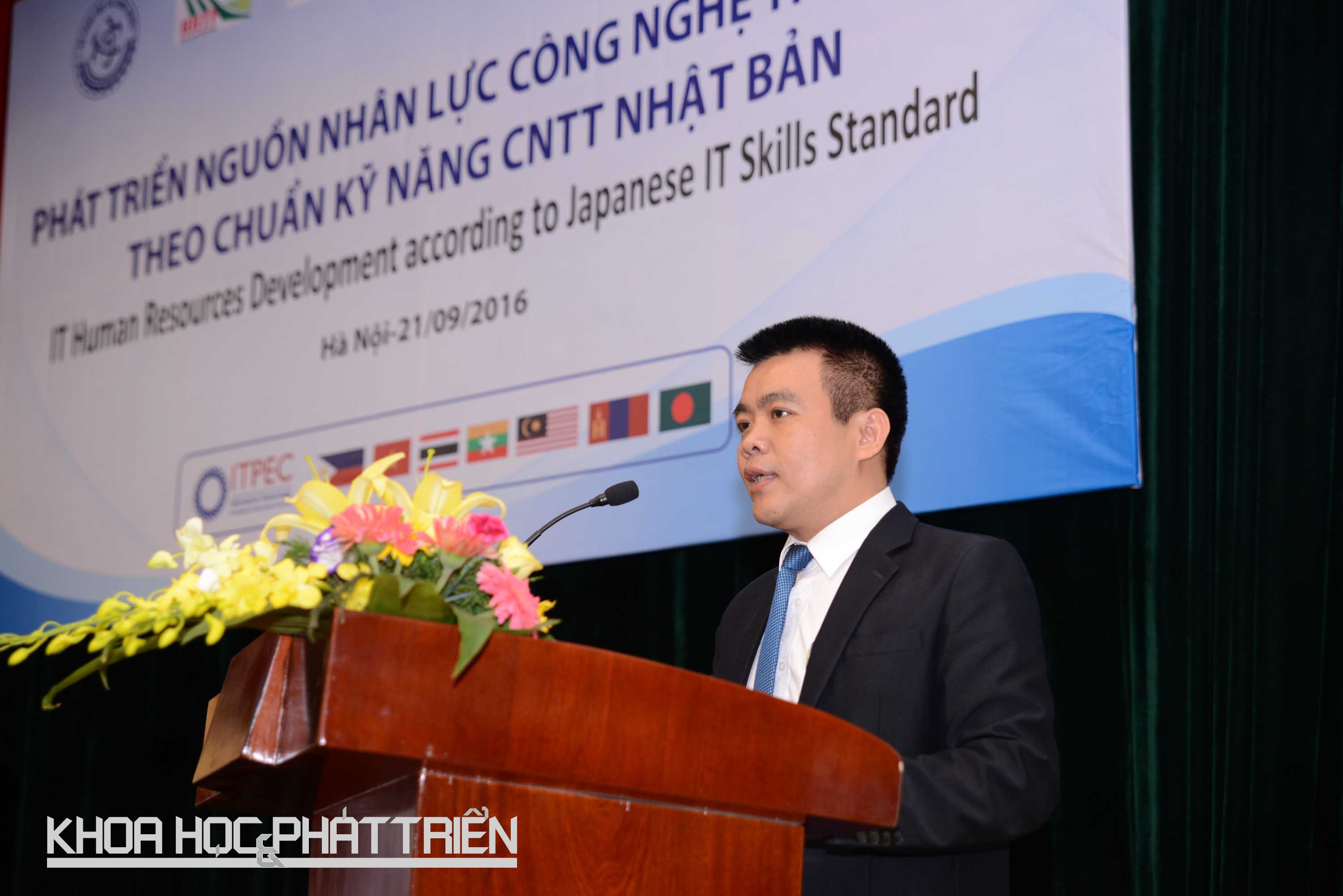 GĐ VITEC Nguyễn Lâm Thanh cam kết hỗ trợ tối đa các đơn vị đào tạo tham gia Chương trình