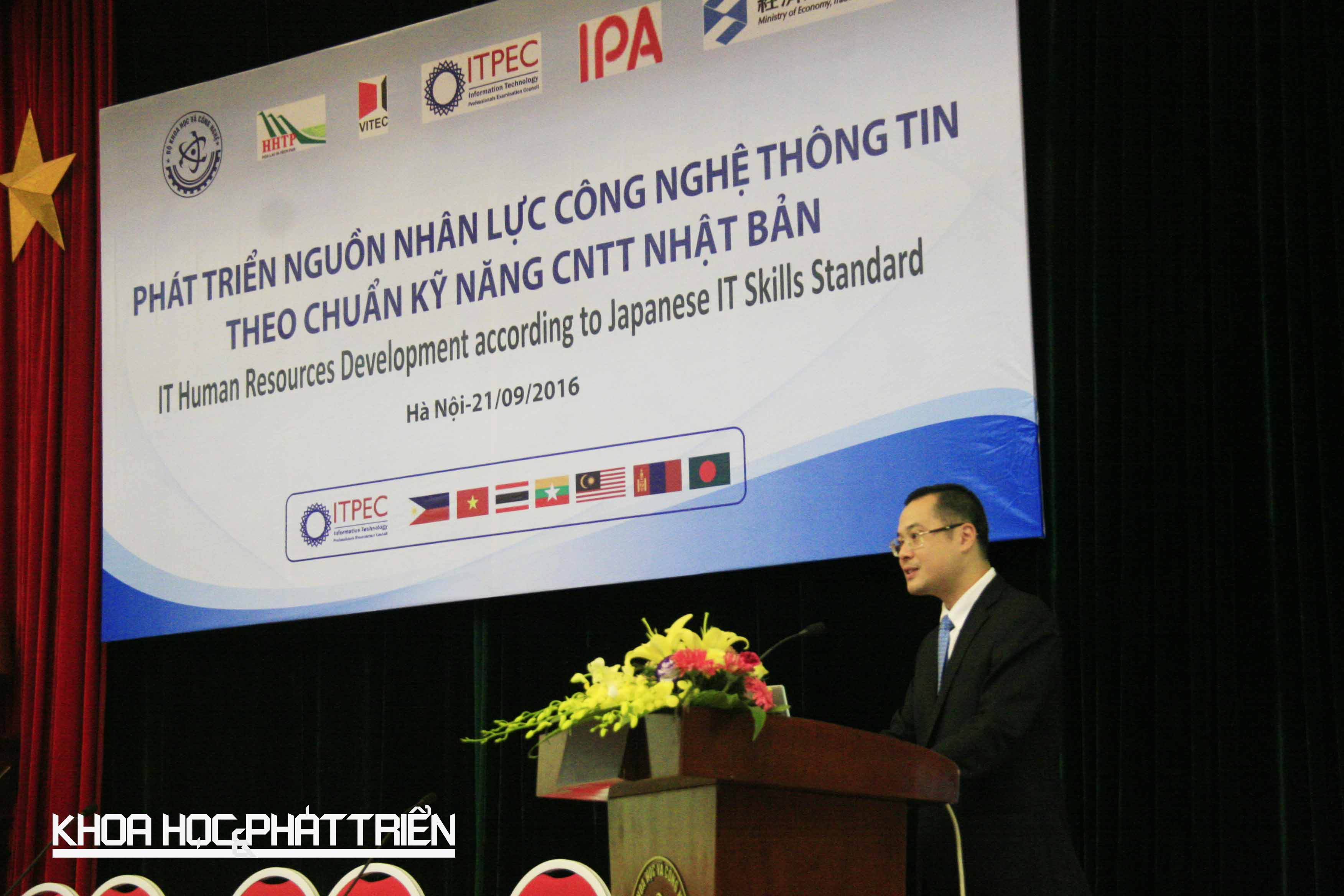 Thứ trưởng Phạm Đại Dương phát biểu tại hội thảo