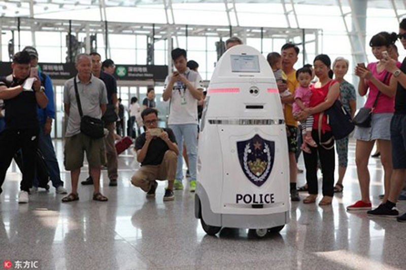 Robot Anbot do Đại học Công nghệ quốc phòng quốc gia Trung Quốc phát triển