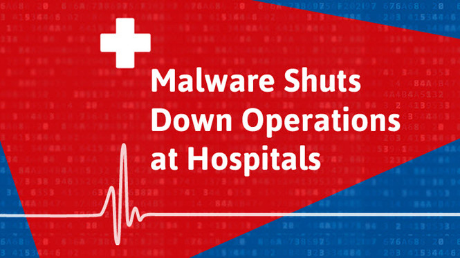 Ba bệnh viện ở Anh đã phải dừng mọi hoạt động do tin tặc tấn công
