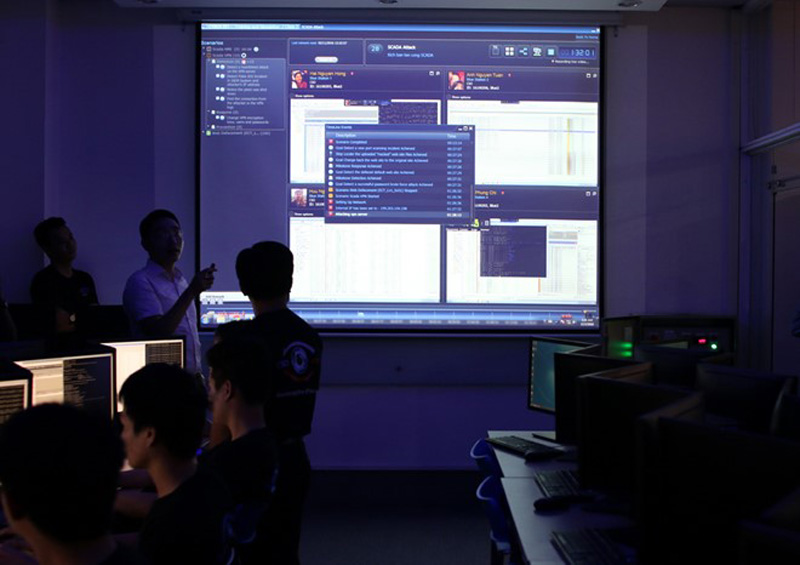 Thao trường ảo giúp nâng cao trình độ cho các học viên an ninh mạng ở Việt Nam